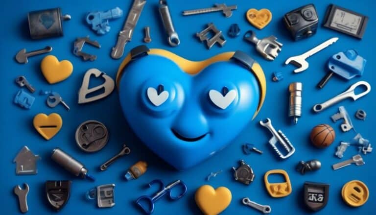 blue heart emoji meanings