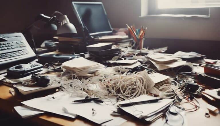 identifying disorganization habits