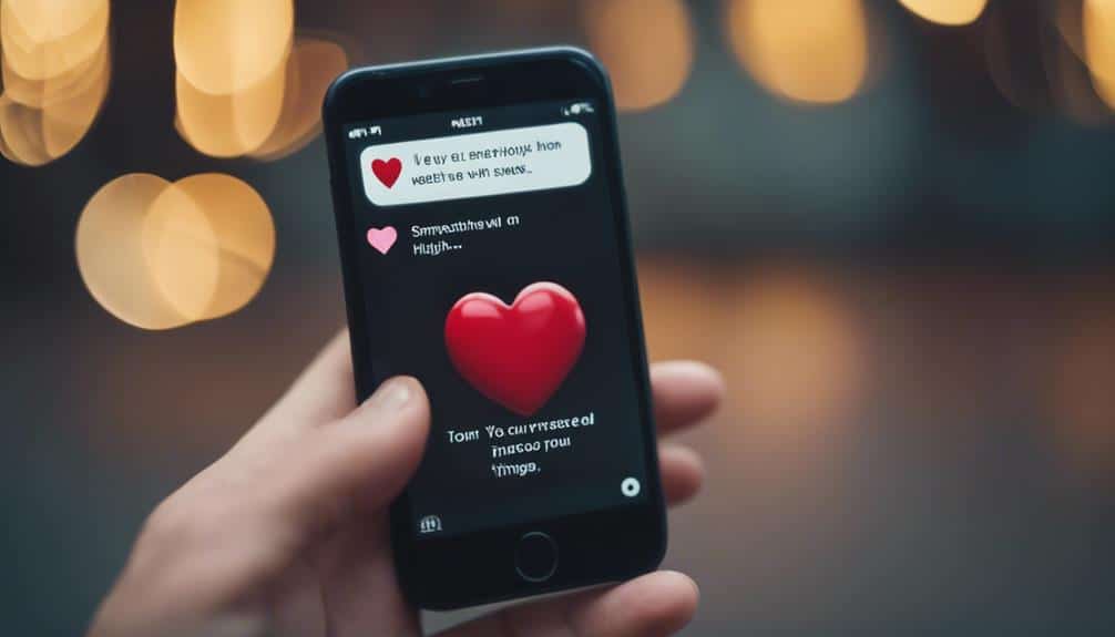 interpreting the significance of a heart emoji